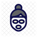 Facial Mask Cosmetic Icon