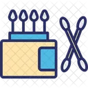 Cosmetic Swabs  Icon