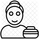 Cosmetician Face Skin Icon