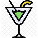 Cosmopolita Bebida Vaso Icono