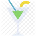 Cosmopolita Bebida Vaso Icono