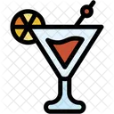 Cosmopolita Coctel Alcohol Icono