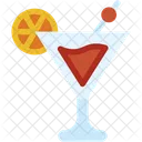 Cosmopolitan Cocktail Alcohol Icon
