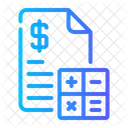 Cost Budget Calculation Icon