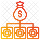 Cost Structure Distribution Icon