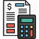 Cost Money Report Icon