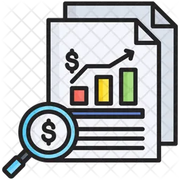 Cost Analysis  Icon