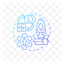 Cost Changeover Single Minute Icon