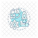 Cost Changeover Single Minute Icon