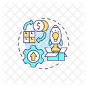 Cost Changeover Single Minute Icon