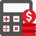 Cost Calculator Finance Financial Icon