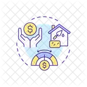Cost control  Icon