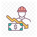 Employee Finance Person Icon