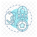 Cost focus  Icon