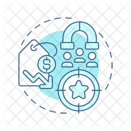 Cost focus  Icon