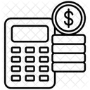 Cost Budget Calculator Icon