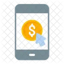 Pay Per Click Ppc Digital Advertising Icon