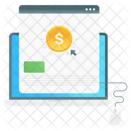 Cost Per Click  Icon