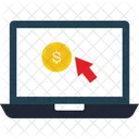 Cost Per Click Digital Advertising Online Marketing Icon