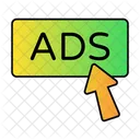 Cost Per Click  Icon
