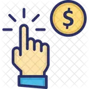 Cost Per Click  Icon