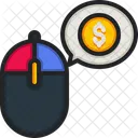 Cost Per Click  Icon