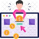 Cost Per Click  Icon