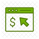 Cost Per Click Ppc Pay Per Click Icon