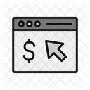 Cost Per Click Ppc Pay Per Click Icon