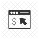 Cost Per Click Ppc Pay Per Click Icon