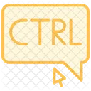 Cost Per Click Duotone Line Icon Icon