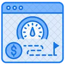 Cost Per Mile  Icon