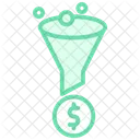 Cost Per Thousand Impressions Duotone Line Icon Icon