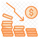 Reduction Cost Business Icon