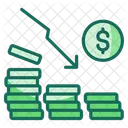 Reduction Cost Business Icon