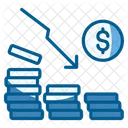 Reduction Cost Business Icon