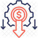 Cost Reduction  Icon