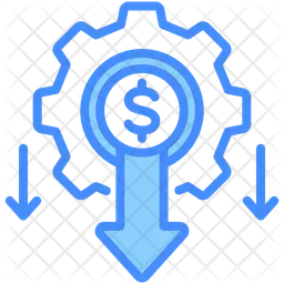 Cost Reduction  Icon