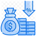 Cost Reduction  Icon