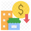 Cost Reduction  Icon
