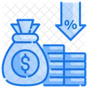 Cost Reduction  Icon