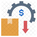 Cost Reduction Product Cost Reduction Cost Reduction Management Icône