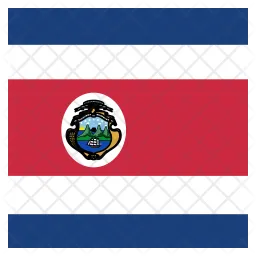 Costa Flag Ícone