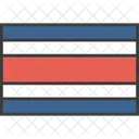Costa Rica Land Symbol