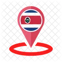 Costa Rica Flagge Symbol