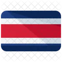 Costa Rica Bandeira Ícone