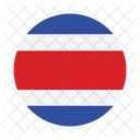 Costa Rica International Global Icon