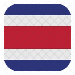 Costa Rica Flag Ícone