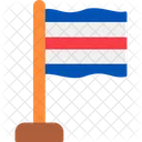 Costa Rica Costa Bandera Icono