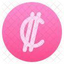 Costa Rica Doppelpunkt Geld Symbol